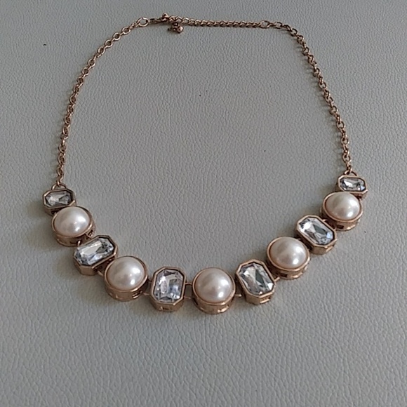 Gold Embellished Cocktail Necklace - Picture 17 of 17